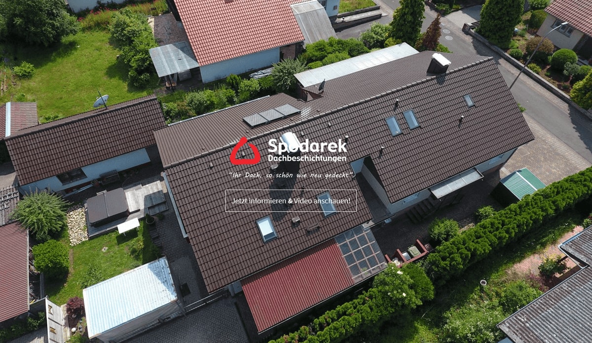 Dachbeschichtungen Plochingen: ✔️SpodarekDach.de | Dachreinigungen, Dachdecker Alternative, Dachsanierung